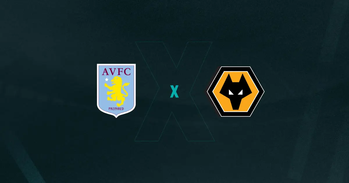 Escudos de Aston Villa e Wolverhampton