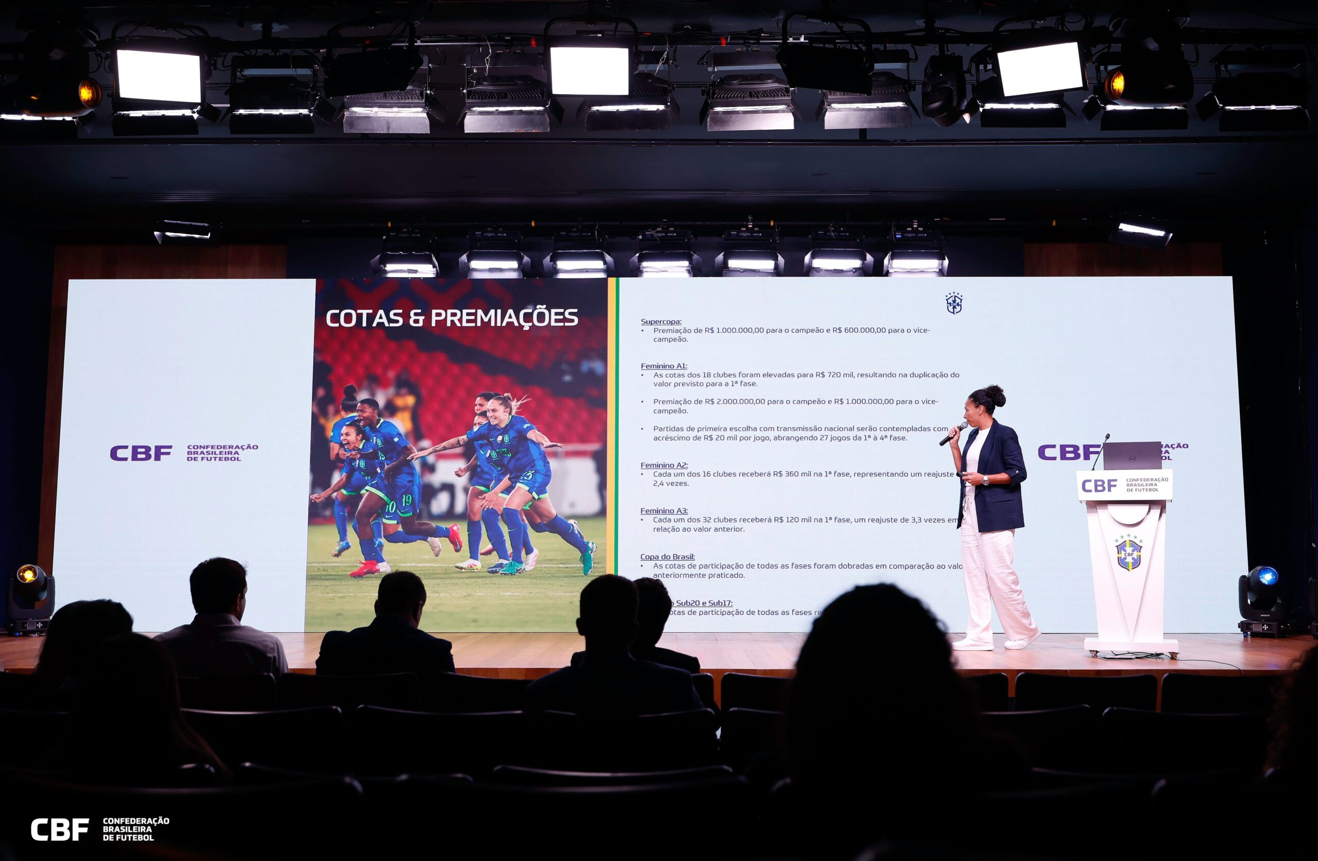 CBF anuncia novo calendário do futebol feminino