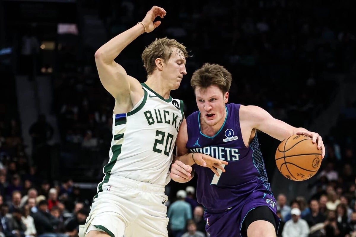 Hornets’ Kon Knueppel stars in Milwaukee homecoming, but Bucks earn overtime win