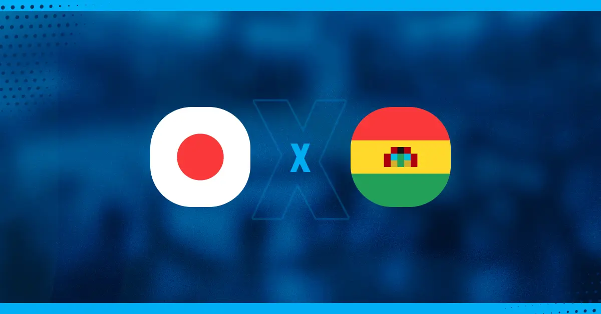 Escudos de Japão x Bolívia, que se enfrentam em amistoso internacional