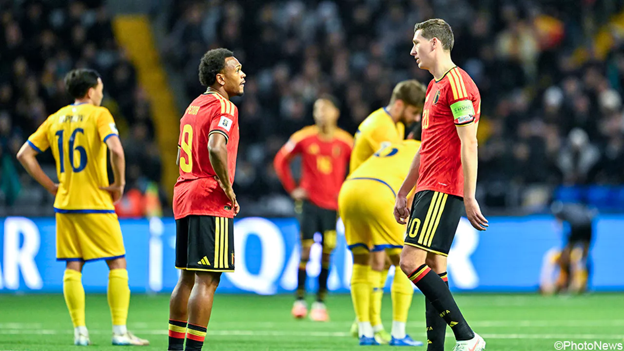 Pijnlijk puntenverlies: Rode Duivels nog altijd niet zeker van WK na uitschuiver in Kazachstan