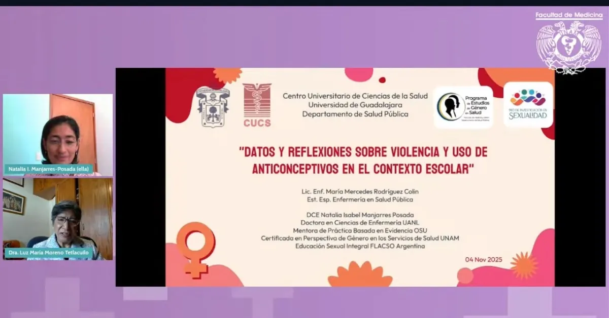 Violencia y uso de anticonceptivos en contexto escolar