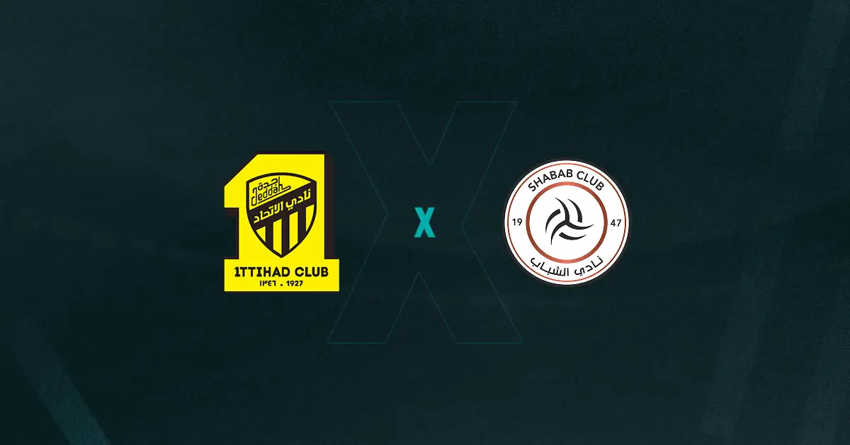 Escudos de Al-Ittihad x Al-Shabab