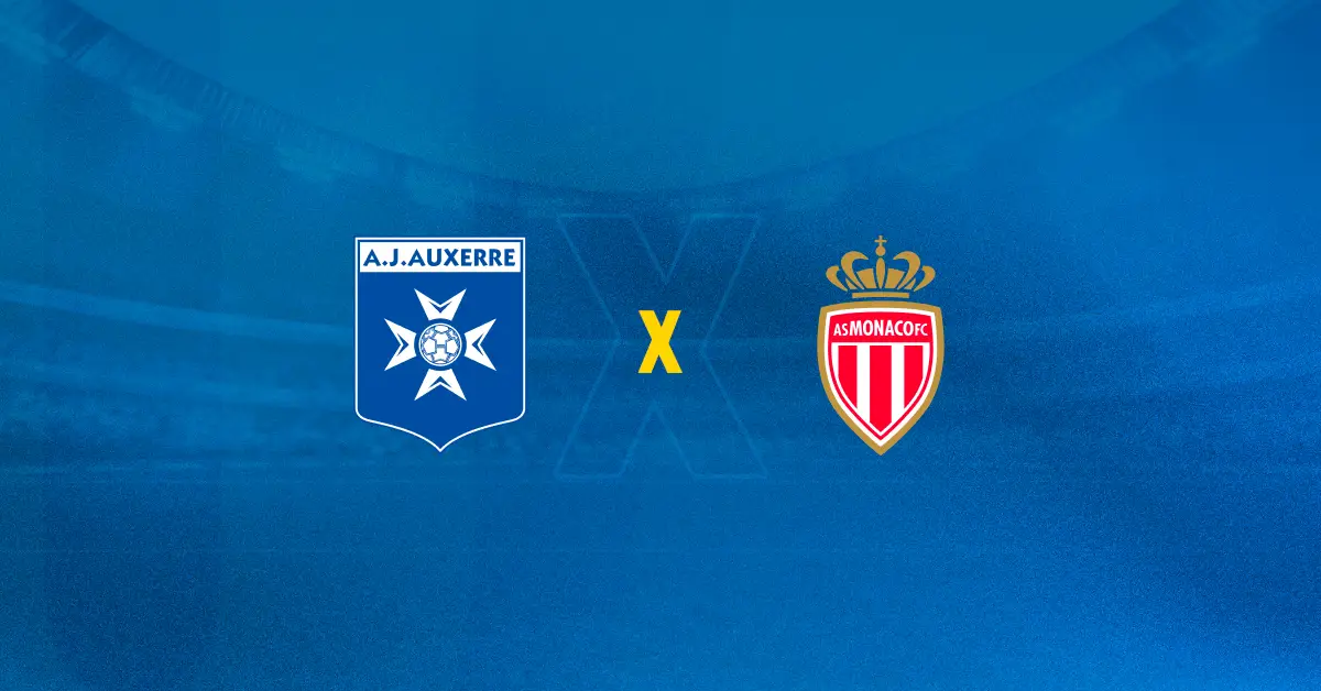 Escudos de Auxerre x Monaco