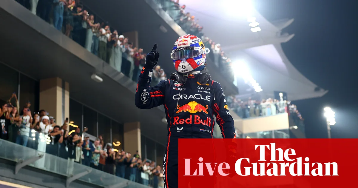 F1 Abu Dhabi Grand Prix: Verstappen takes pole in qualifying for the season finale – as it happened | Formula One 2025