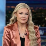 NEW YORK, NEW YORK - DECEMBER 08: Erika Kirk discusses the newly released book "Stop, In The Name of God: Why Honoring The Sabbath Will Transform Your Life" on "Hannity" at Fox News Channel Studios on December 08, 2025 in New York City. (Photo by Dimitrios Kambouris/Getty Images)