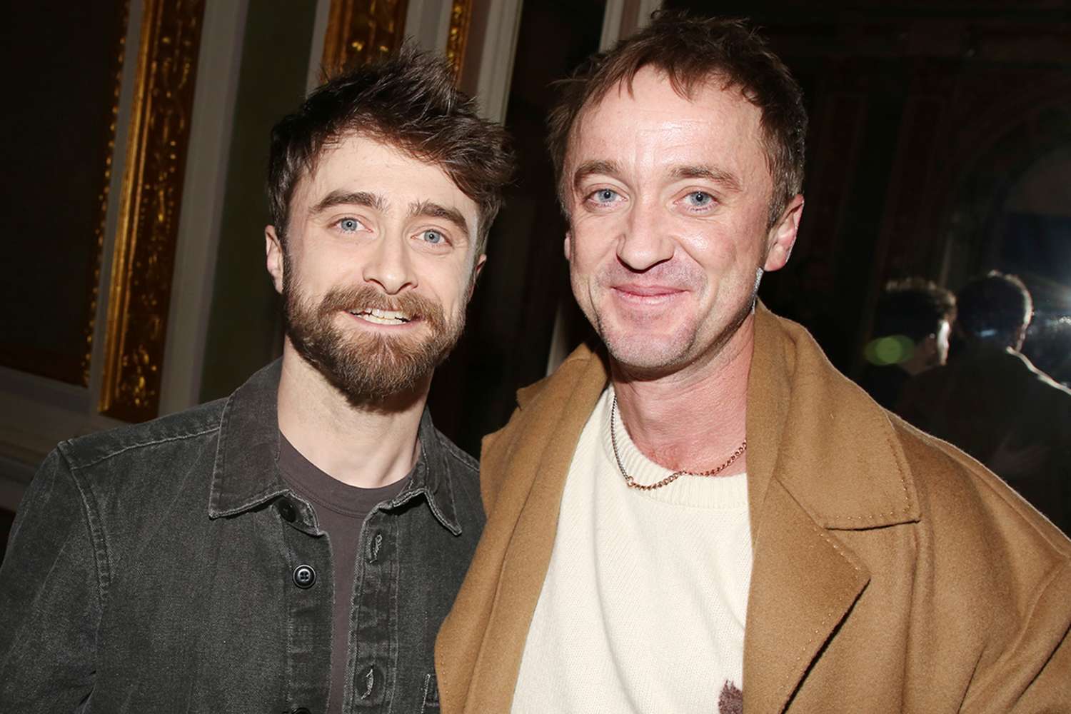 Harry Potter Stars Daniel Radcliffe and Tom Felton Reunite