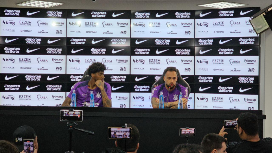 Maycon e Hugo Souza relembram derrota para o Flamengo e drama nas semifinais da Copa do Brasil