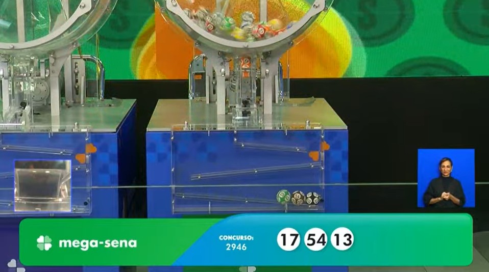 Ninguém acerta Mega-Sena 2946 e prêmio acumula em R$ 8 milhões; veja números sorteados