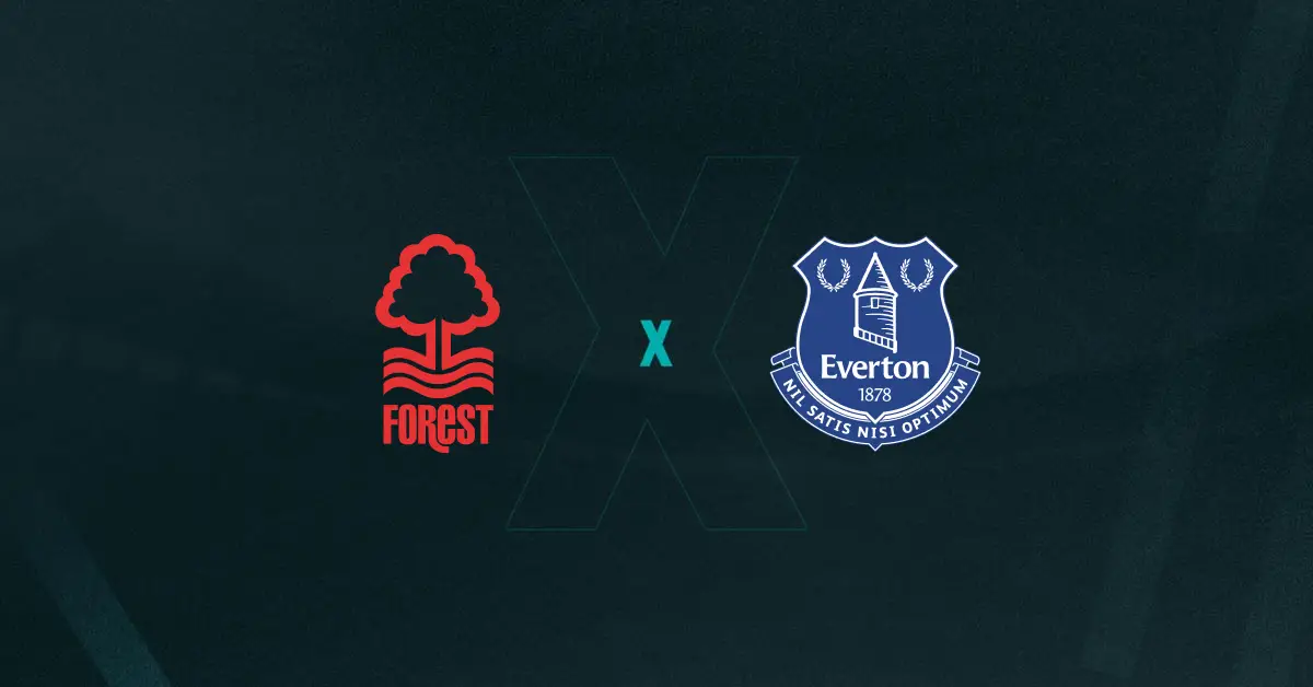Escudos de Nottingham Forest x Everton