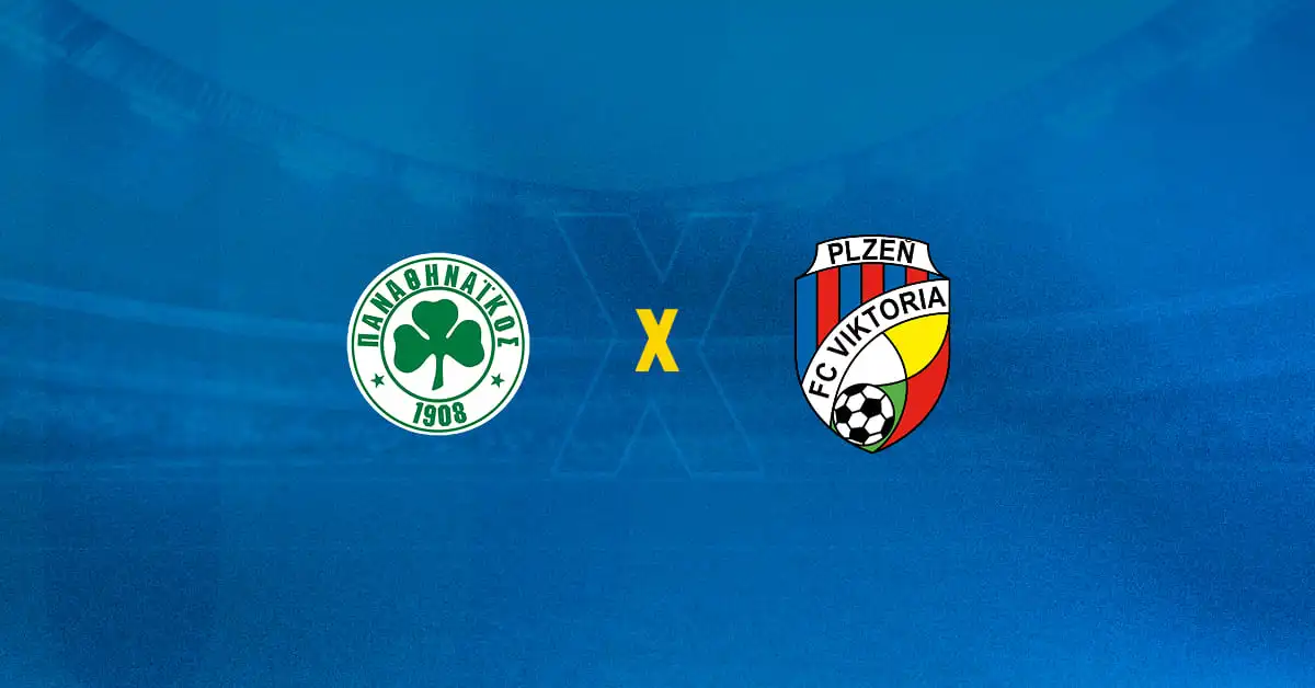 Escudos de Panathinaikos x Viktoria Plzeň