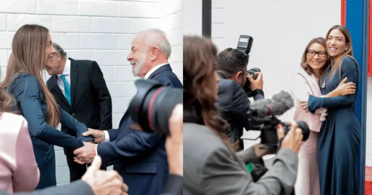 Patrícia Abravanel sofre ataques nas redes após postar fotos com Lula e Janja no SBT
