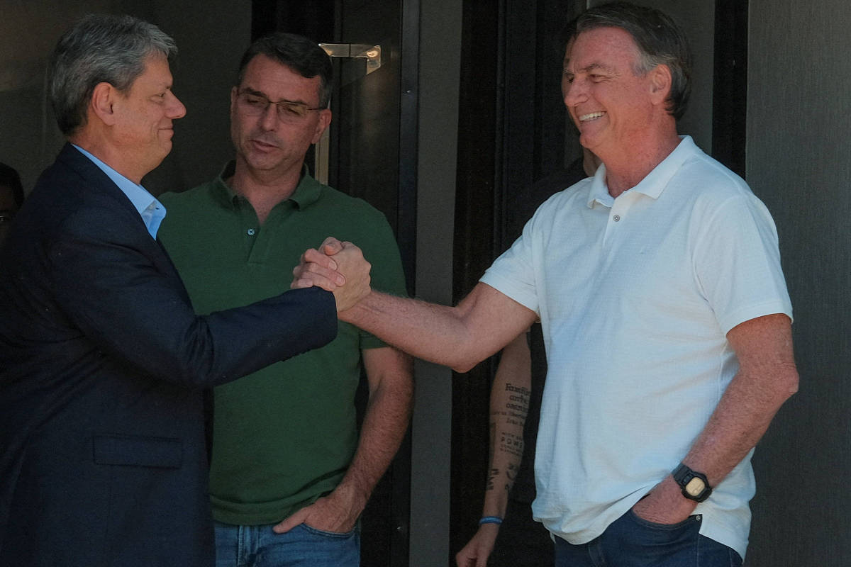 Aliança de Michelle e Tarcísio reaviva anseio por chapa - 17/01/2026 - Política