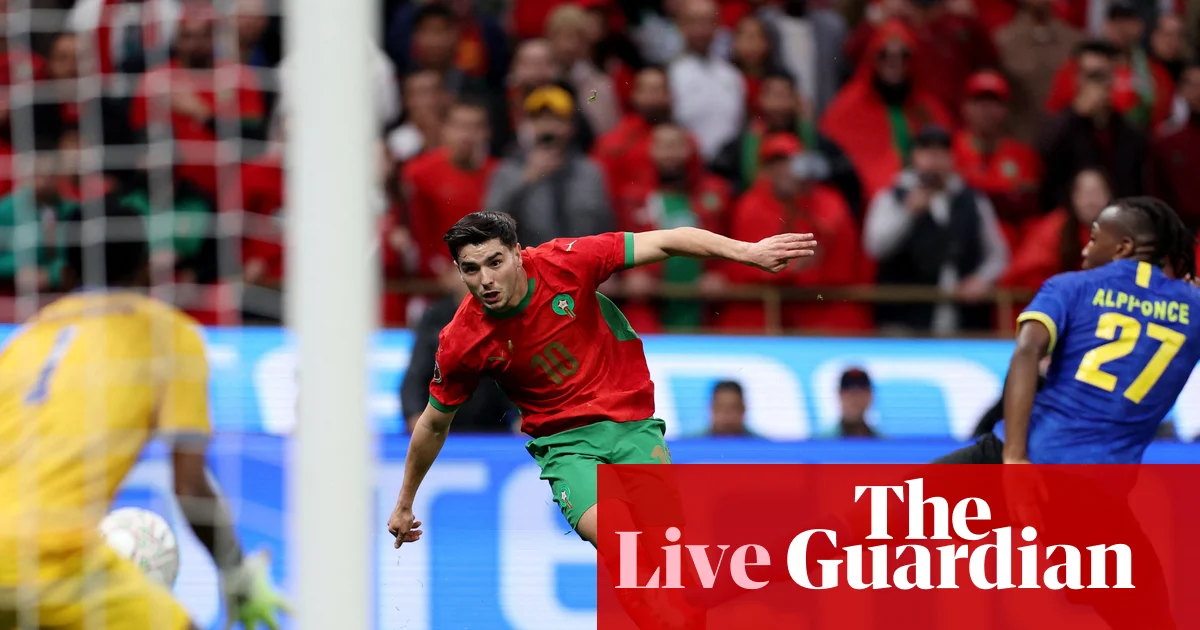 Brahim Díaz fires hosts Morocco past Tanzania and into last eight:Afcon and Premier League clockwatch – as it happened | Football