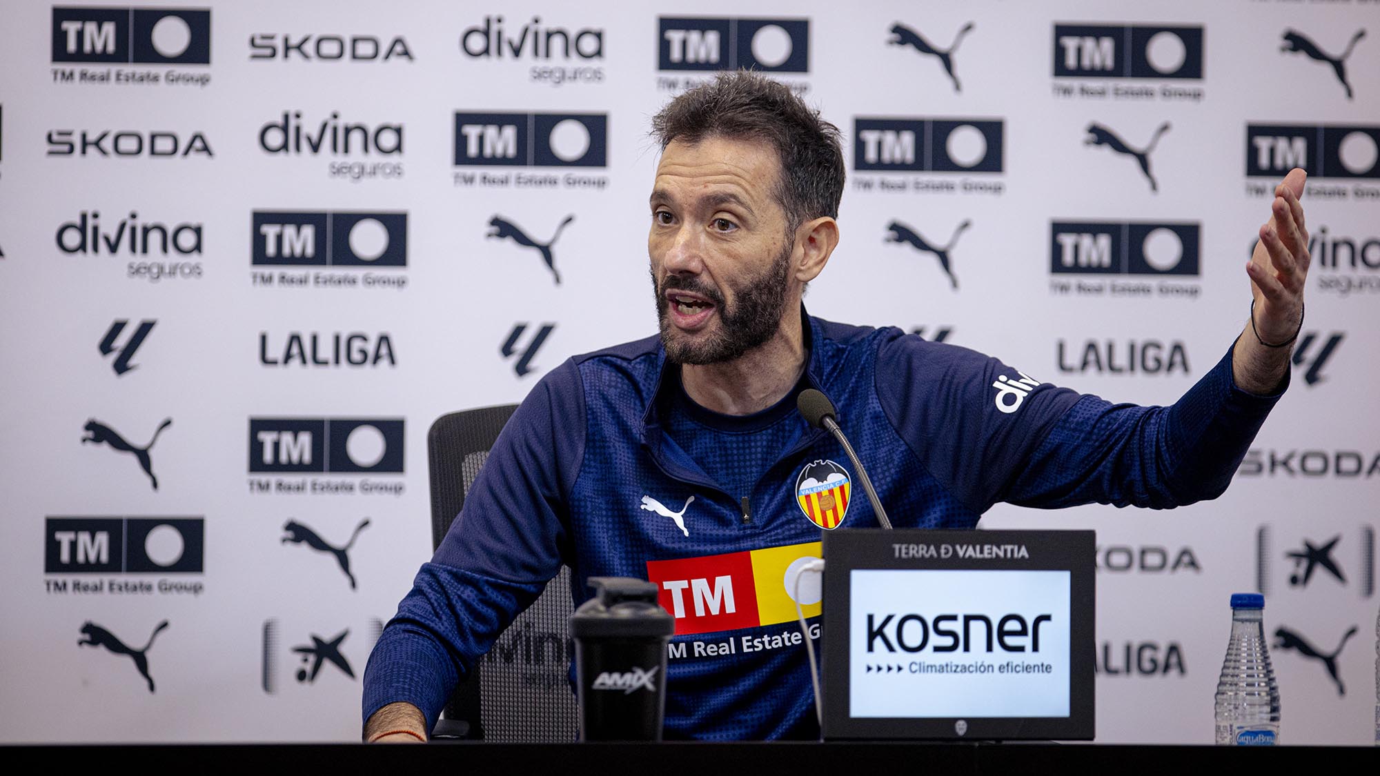 Corberán: “Valencia CF have to have the mentality to progress in the Copa del Rey”