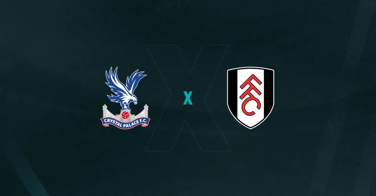 Escudos de Crystal Palace x Fulham