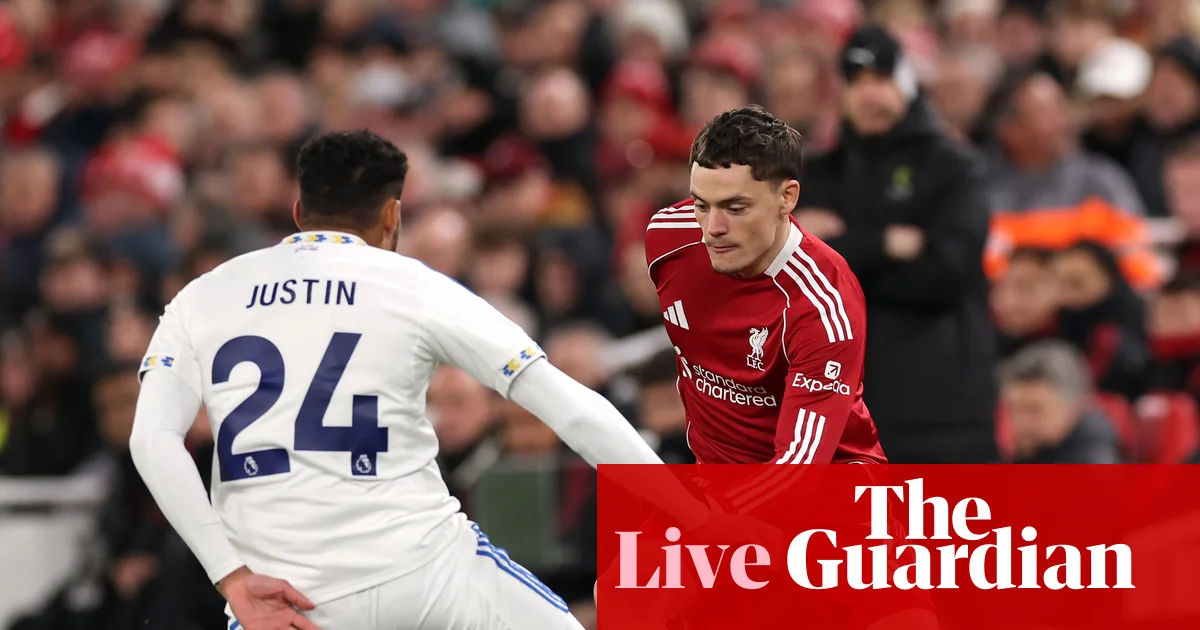 Liverpool v Leeds United: Premier League – live | Premier League