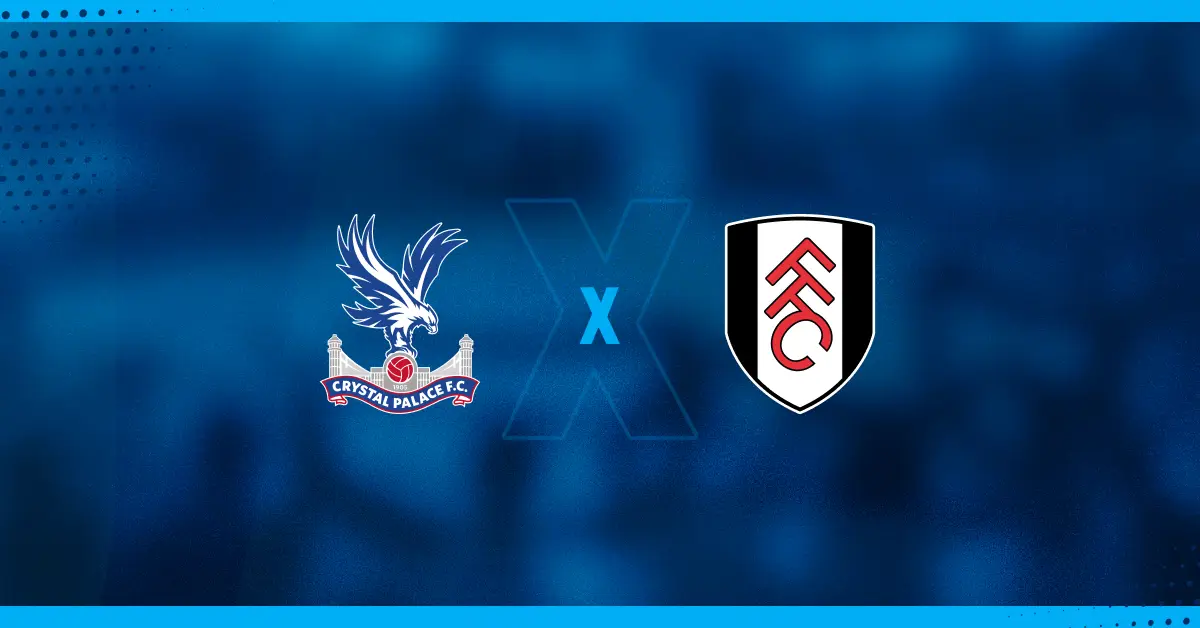 Escudos de Crystal Palace x Fulham