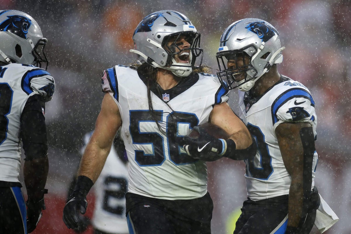 Panthers get assist from Falcons to claim NFC South title, first playoff spot since 2017