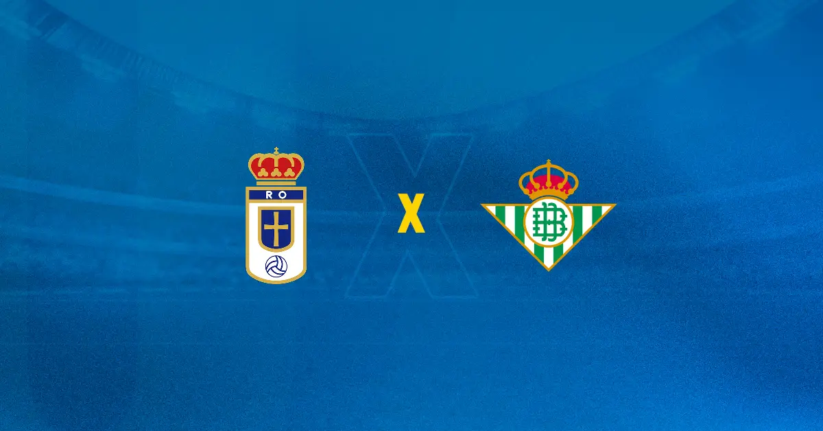Escudos de Real Oviedo x Real Betis