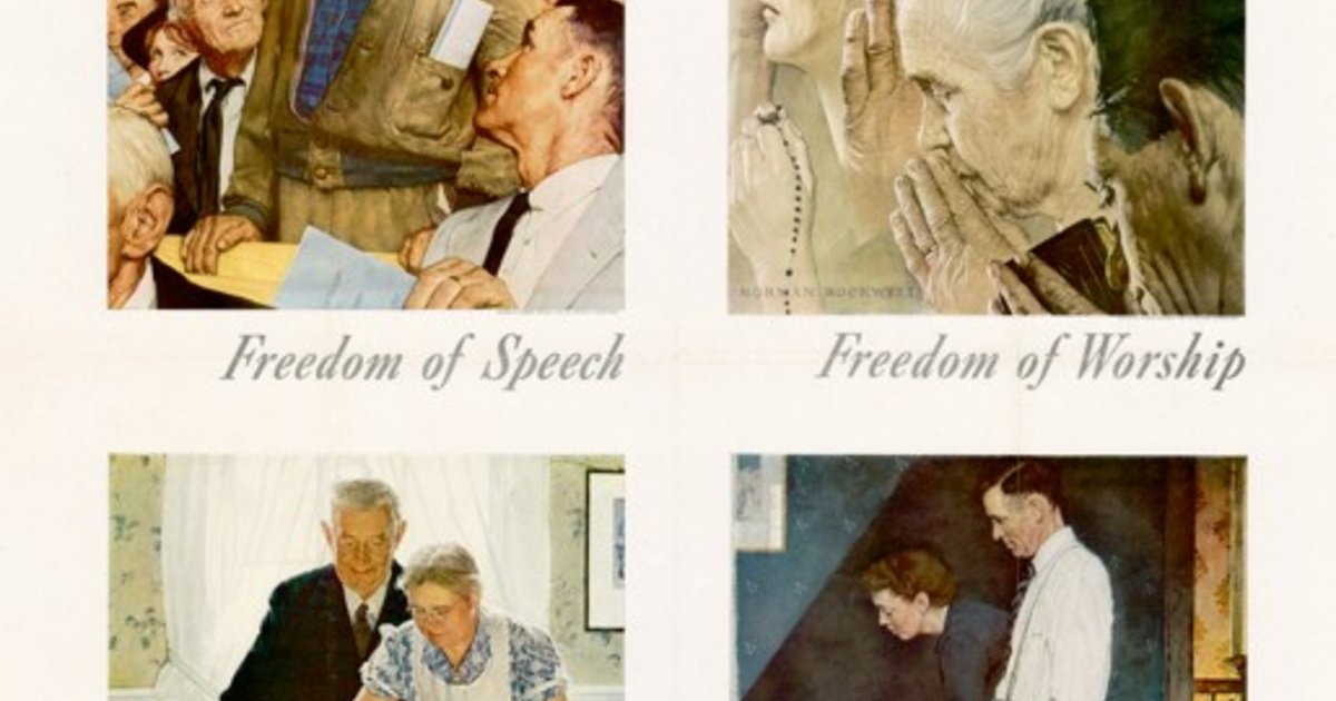 TWE Remembers: FDR’s “Four Freedoms” State of the Union Address