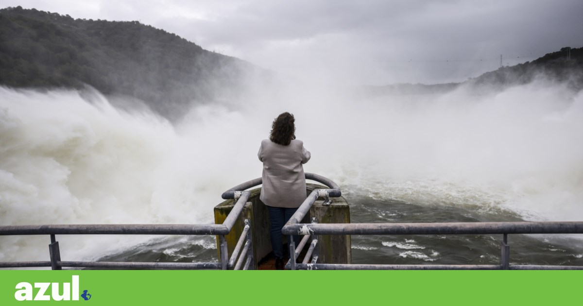 Barragens libertaram em dois dias água que equivale ao consumo de Lisboa em três anos | Tempestade Kristin