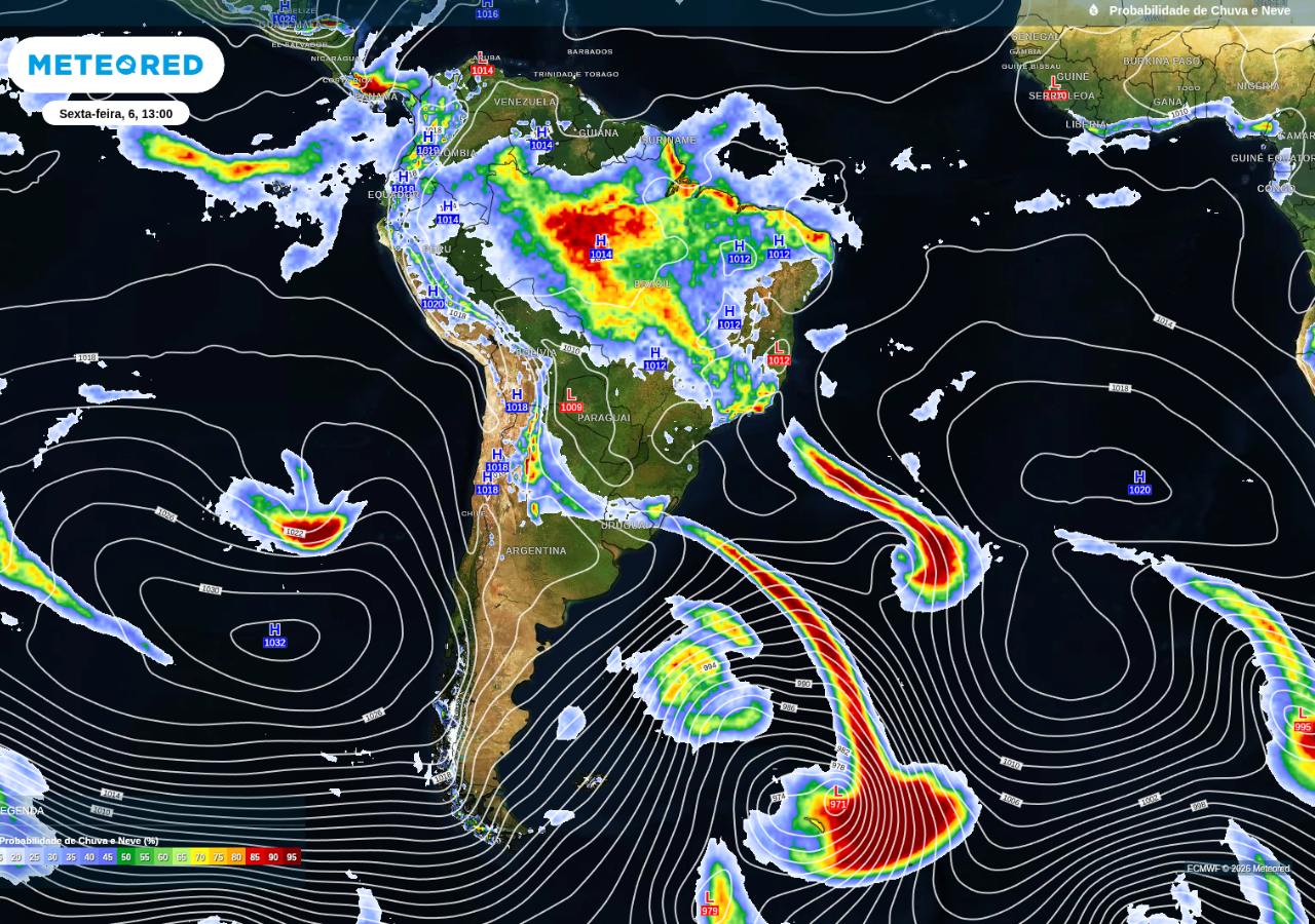 Frente fria da mudança chega nesta sexta, 6, ao Brasil; saiba o que esperar