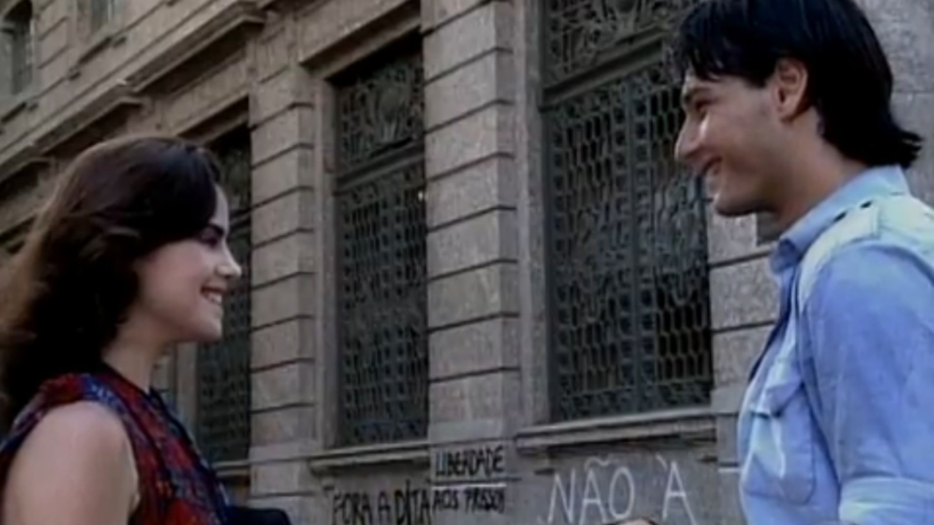 Ana Paula Arósio e Rodrigo Santoro em Hilda Furacão - Foto: Reprodução / TV Globo