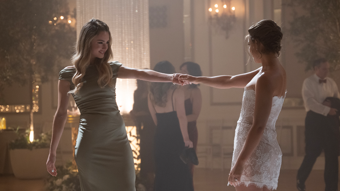 Grace Van Patten and Cat Missal during the 2015 timeline in the 'Tell Me Lies' season 3 finale.