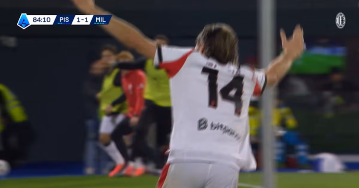 Luka Modric marca gol da vitória do Milan contra Pisa – R7 Esportes