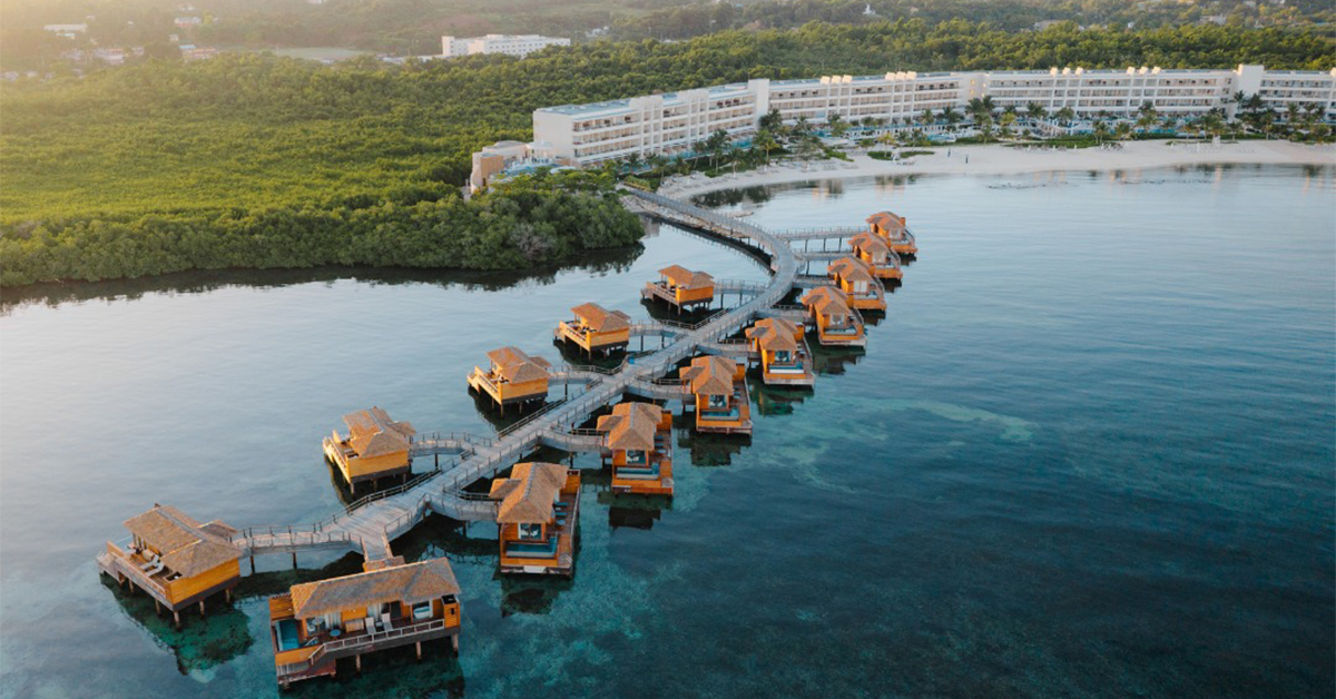 jamaica all-inclusive overwater bungalows